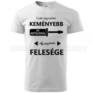 Asztalos feleség - póló