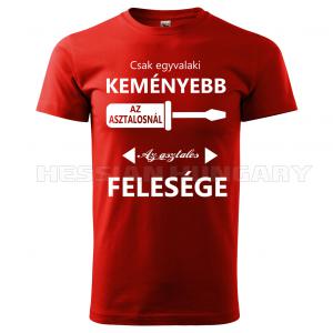 Asztalos feleség - póló