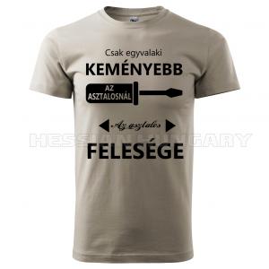 Asztalos feleség - póló