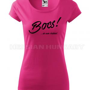 Bocs, de nem érdekel -póló