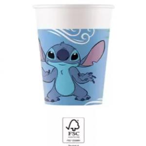 Lilo és Stitch, A csillagkutya Angel papír pohár 8 db-os 200 ml