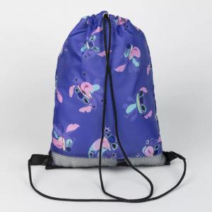 Lilo és Stitch, A csillagkutya Purple sporttáska tornazsák 39 cm