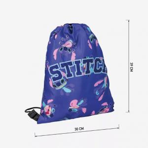 Lilo és Stitch, A csillagkutya Purple sporttáska tornazsák 39 cm
