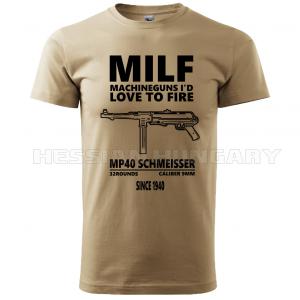 MILF MP40 - póló