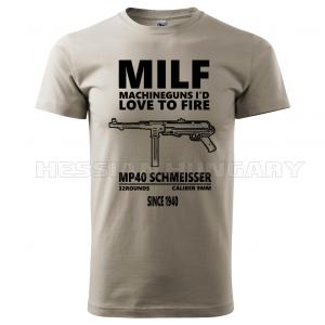 MILF MP40 - póló
