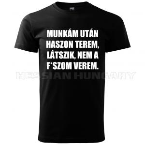 Munkám után