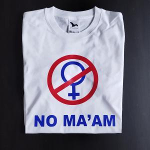 No MAAM póló - fehér