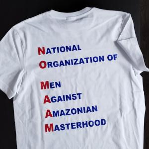 No MAAM póló - fehér