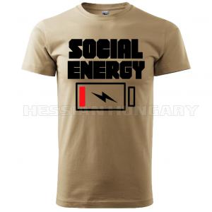 Social energy - póló
