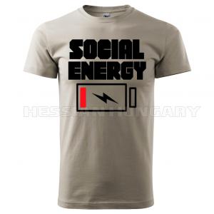 Social energy - póló