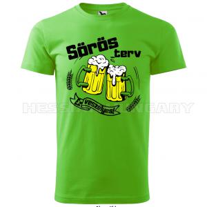 Sörös terv póló