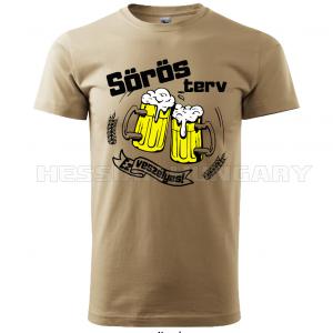 Sörös terv póló