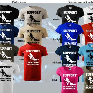 Support póló (több színben)