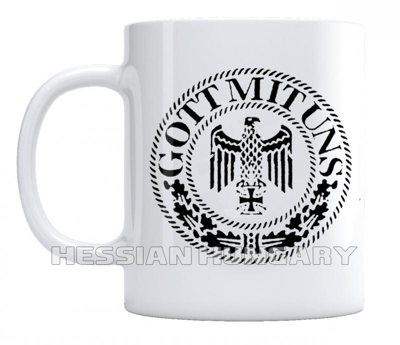 Gott mit uns  - kerámia bögre