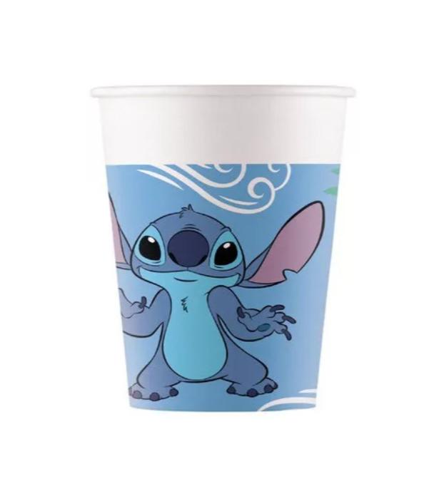 Lilo és Stitch, A csillagkutya Angel papír pohár 8 db-os 200 ml