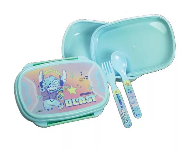 Lilo és Stitch, a csillagkutya Blast szendvicsdoboz + evőeszköz szett