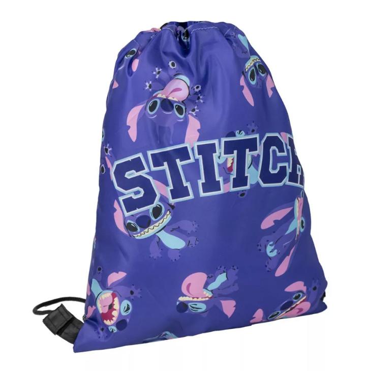 Lilo és Stitch, A csillagkutya Purple sporttáska tornazsák 39 cm