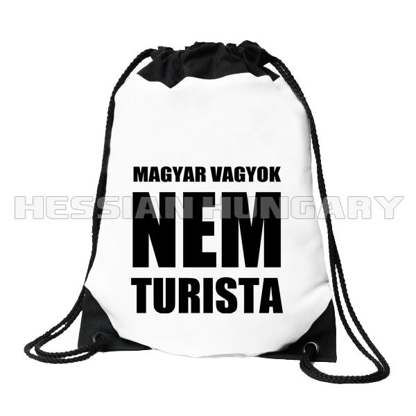 Magyar vagyok nem turista - tornazsák
