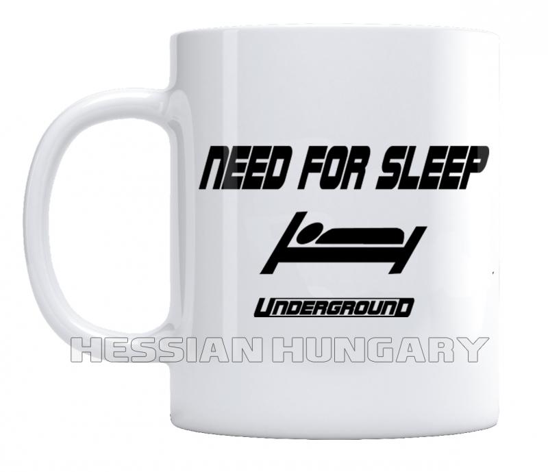 Need for sleep - kerámia bögre