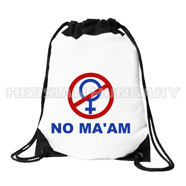 No Maam - tornazsák