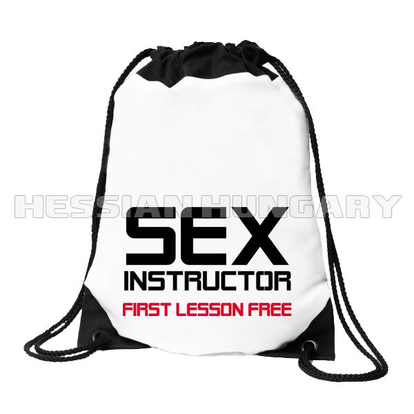 Sex instructor - tornazsák
