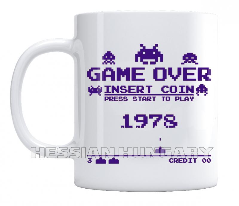Space invaders - kerámia bögre