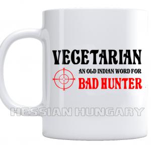 Bad hunter - kerámia bögre