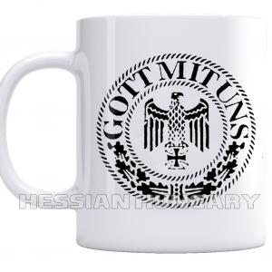 Gott mit uns  - kerámia bögre