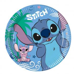 Lilo és Stitch, A csillagkutya Angel papírtányér 8 db-os 20 cm