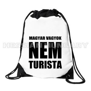 Magyar vagyok nem turista - tornazsák