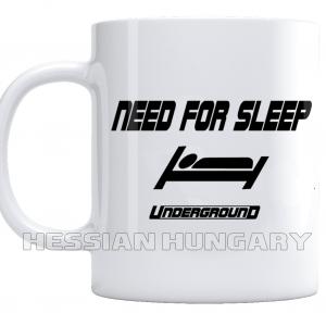 Need for sleep - kerámia bögre