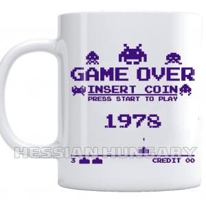 Space invaders - kerámia bögre