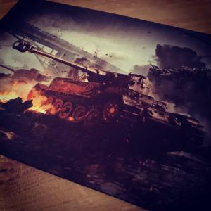 Tigris tank egérpad