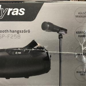 Dyras SP-F25B Bluetooth hangszóró mikrofonnal + vállpánt