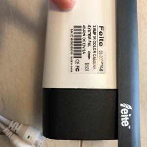 Feite ipc -2045/ 265+ 3MP IP POE kamera sound hang AI intelligens