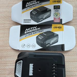 Ferrex Activ Energy Li-Ion 20V / 40V Akku  40V 2,5AH  20v 5ah