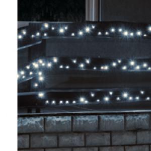 HidegFehér 500 LED 50 méter Füzér kültéri karácsonyi szikra leddel