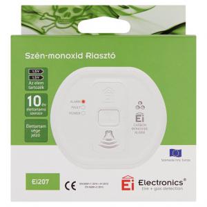 Szén-monoxid érzékelő, elemes Electronics Ei 207