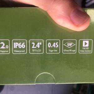 Vadkamera éjjellátó kültéri mozgásérzékelós