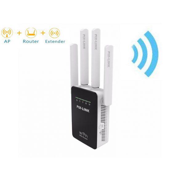 PIX LINK WIFI JELERŐSÍTŐ ROUTER AP LV-WR09
