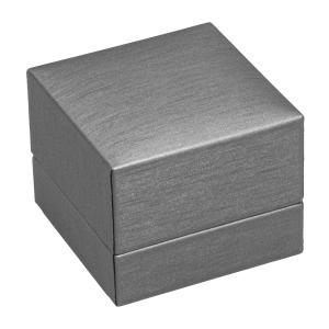 Brillant fülbevalós díszdoboz, szürke