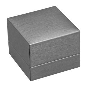 Brillant gyűrűs díszdoboz, szürke színben