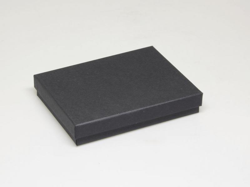 Prémium karton díszdoboz palaszürke színben – 120×90×20 mm