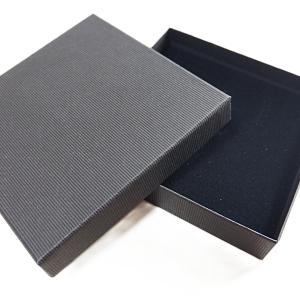 Plain nagy univerzális díszdoboz (schiefer) fekete