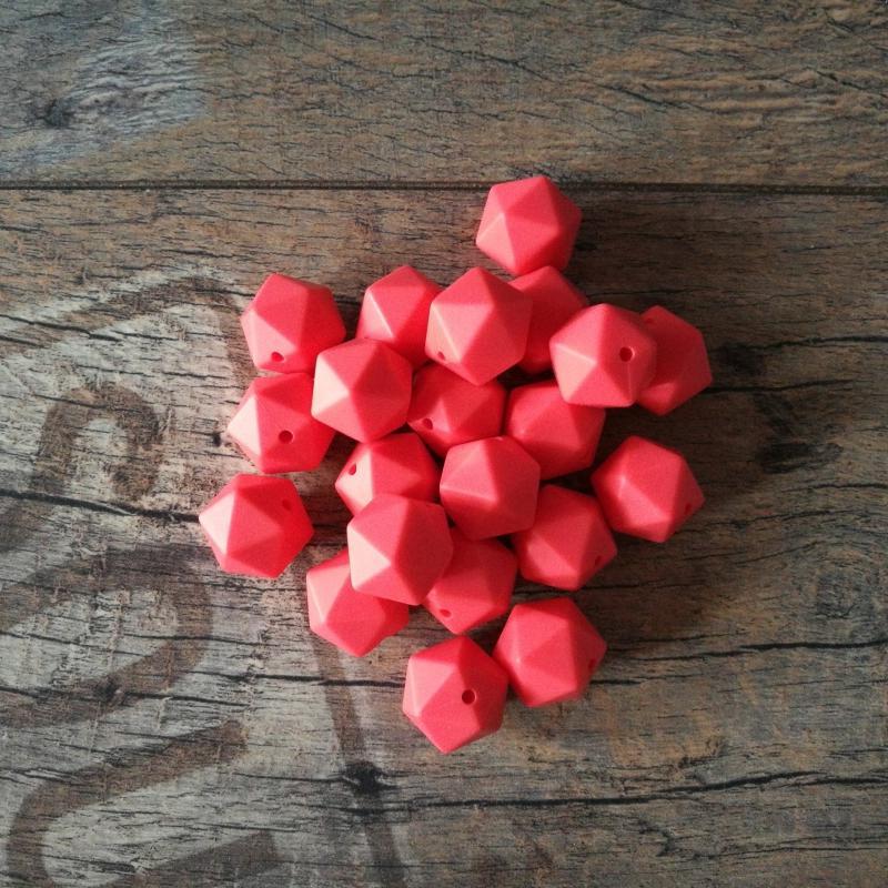 14mm-es icosahedron, piros