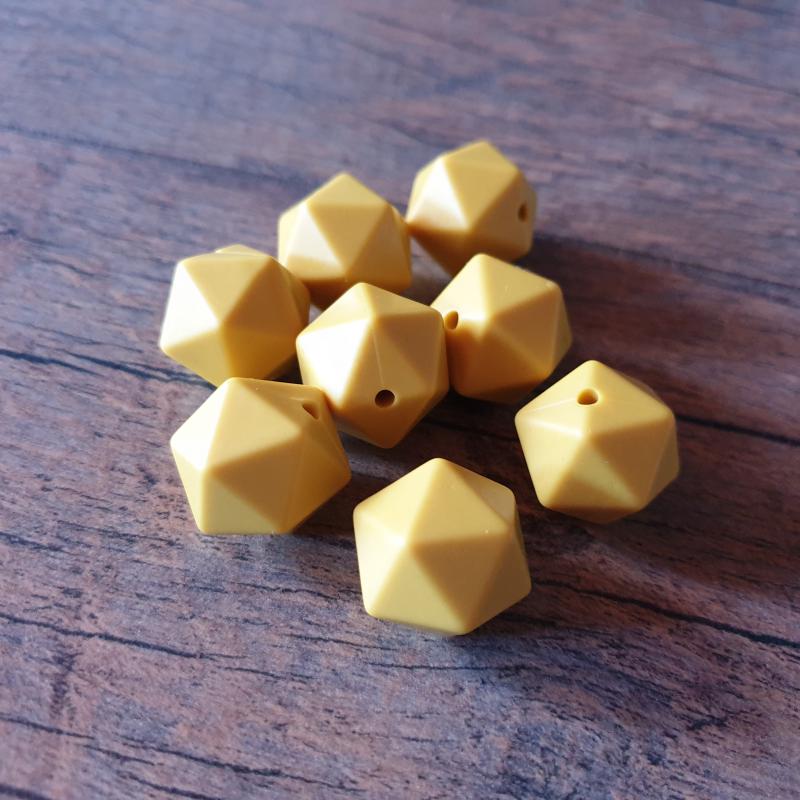 14mm-es icosahedron, világosmustár