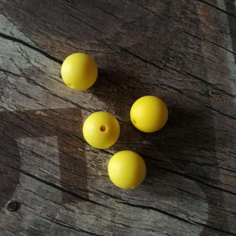 15mm-es gyöngy, citrom