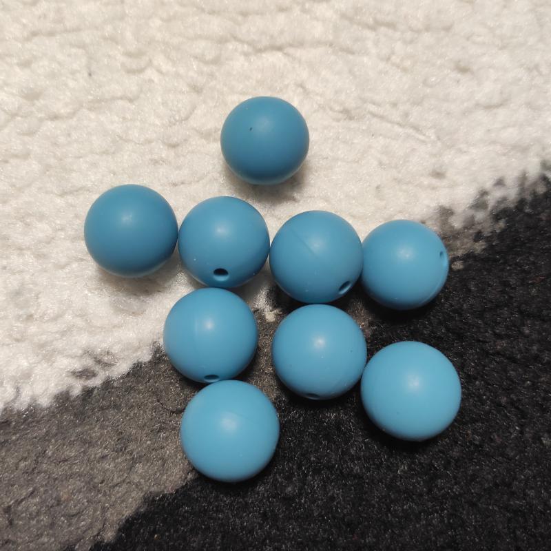 15mm-es gyöngy, kék málna