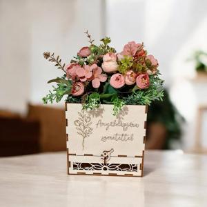 Anyáknapi asztaldísz, fiókos dobozban