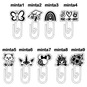 Fa könyvjelző, natúr